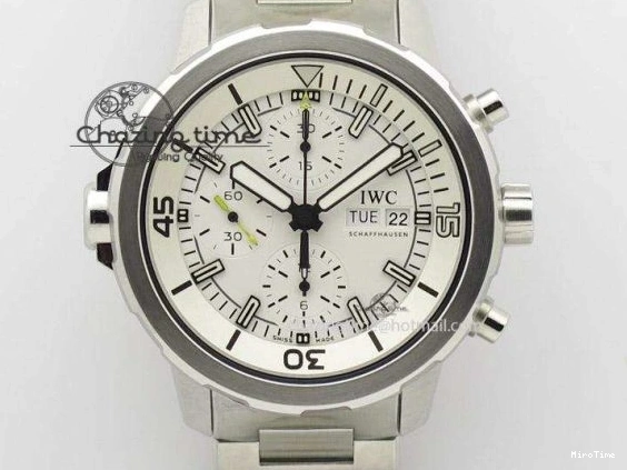 MIROTIME 0328 SmartChoice Mark XVIII IW327006 Titanium M+F 1:1 Best Edition Black Dial on Brown Leather Strap A 7145